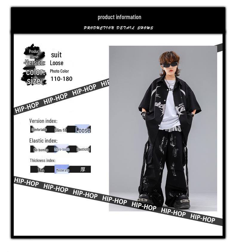Children's Trendy Hip Hop & Jazz Dance Costume