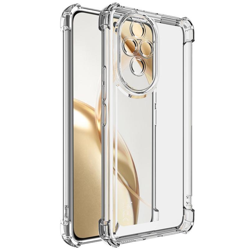 

IMAK UX-4 Series for Honor 200 5G Case Straight Frame Four Corner Shockproof Clear TPU Cover A
