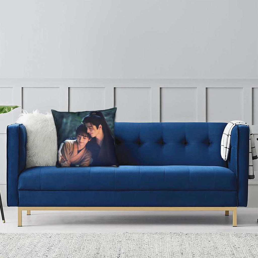Pursuit Of Jade Tv Pillowcase Printing Polyester Cushion Cover Decoration Pillow Case Cover Home Zippered 40*40Cm