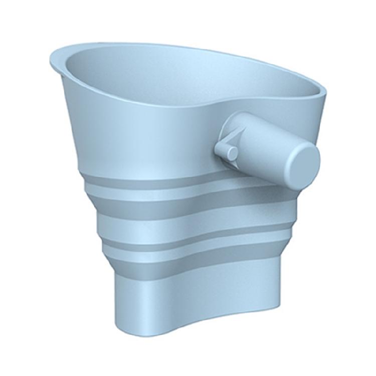 Ergonomic Baking Funnel For Mixer Foldable Silicone Clog Flour Dispenser Kitchen Organization for Mixer Space Saving