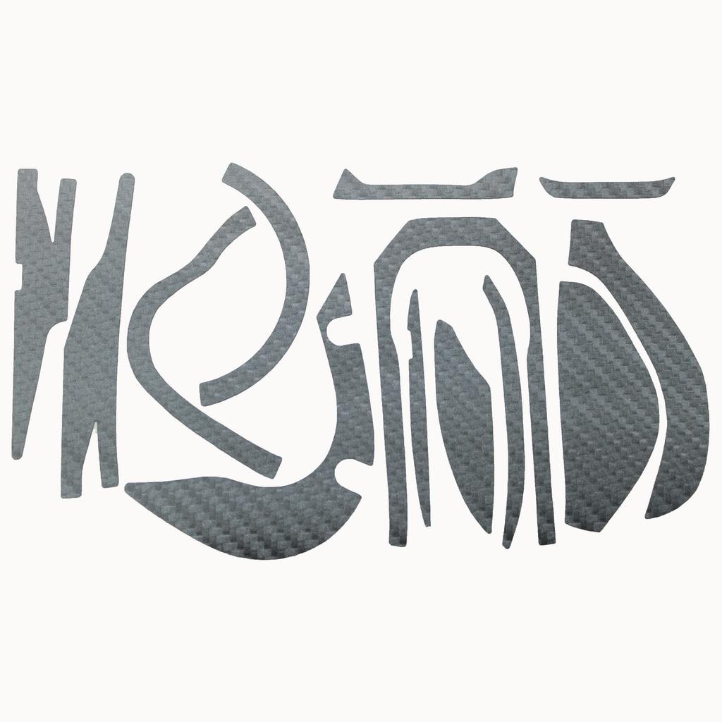 CUSTOM Custom Decal for YOROI 23SLX DC Baitcasting Scratch Protection SEAT.JP Reel, (Silver, Left-Handed)