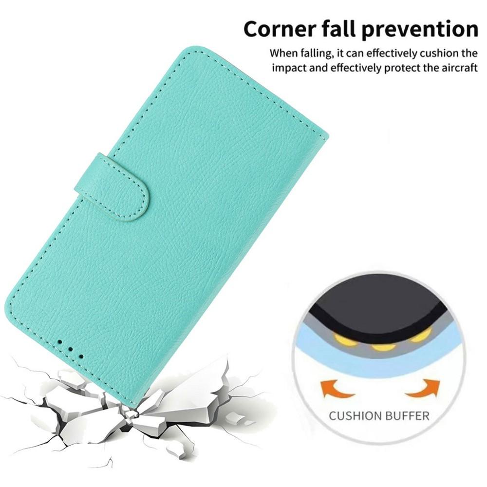 Wallet Case for Pixel - Leather/PU, Green, With Card Holder