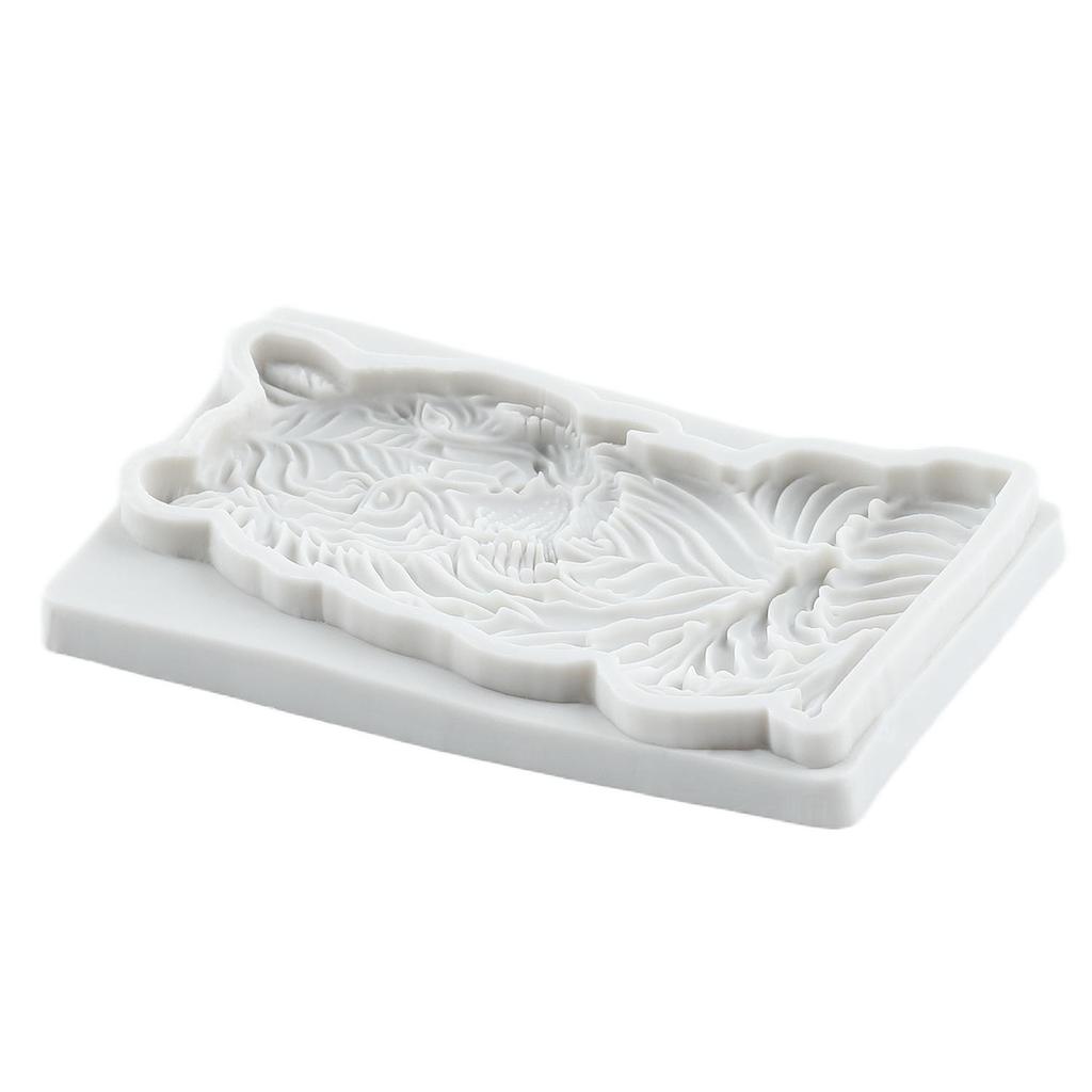 Tiger Silicone Mold Tiger Fondant Molds Cake Decorating Tools Cupcake Topper Candy Sugar Craft Gum Paste Polymer Clay