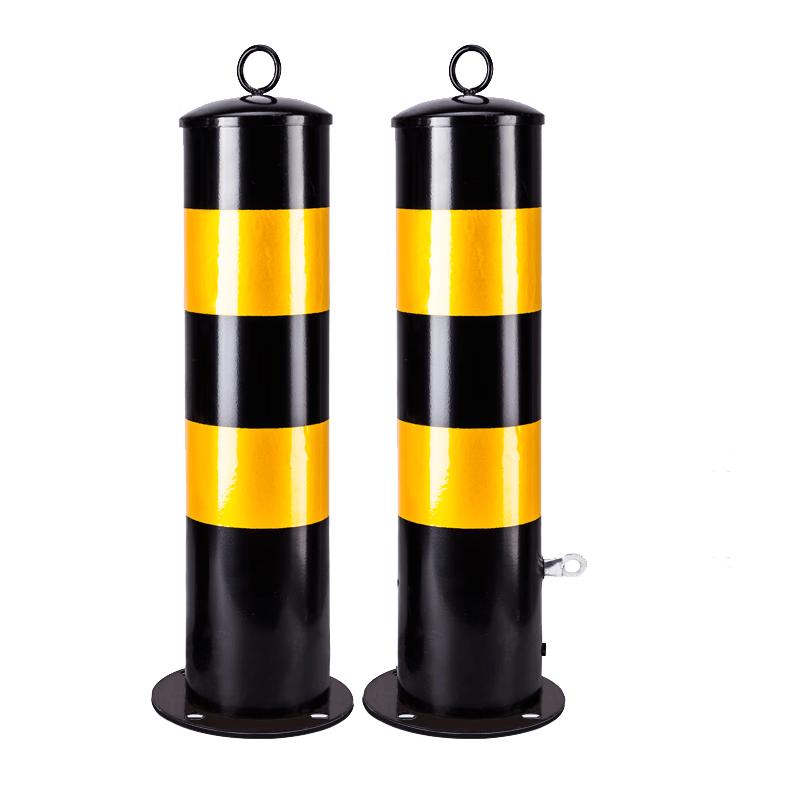 Zhonghuan Li an 50cm Fixed Black Yellow Warning Bollard