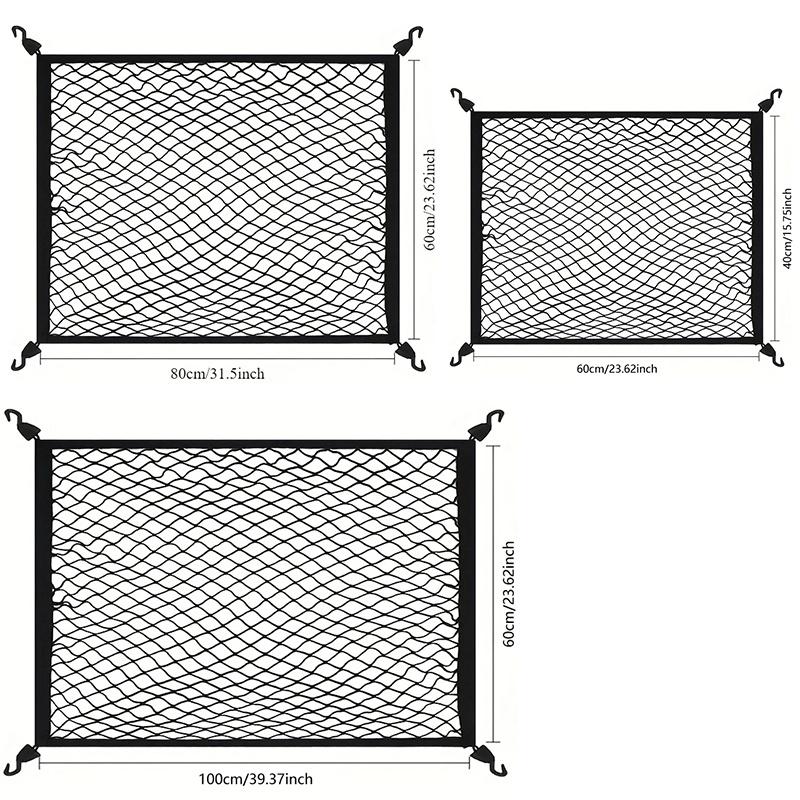 Truck Boot Fixing Net Adjustable Car Trunk Storage Net Pocket Heavy Load Non-slip Fixing Extended Protective Cover Comes
