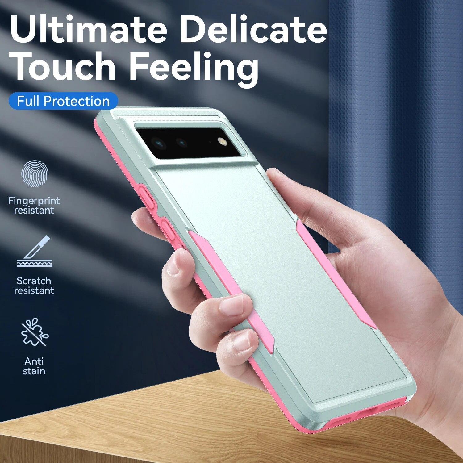 

Противоударный матовый чехол-капа для Google Pixel 8 Pro Pixel8 Pixel7 Pixel 6 7 Pro 6A 7A Pixel6 Pixel6A Pixel7a, задняя крышка с защитой от падения for Pixel 8 Pro