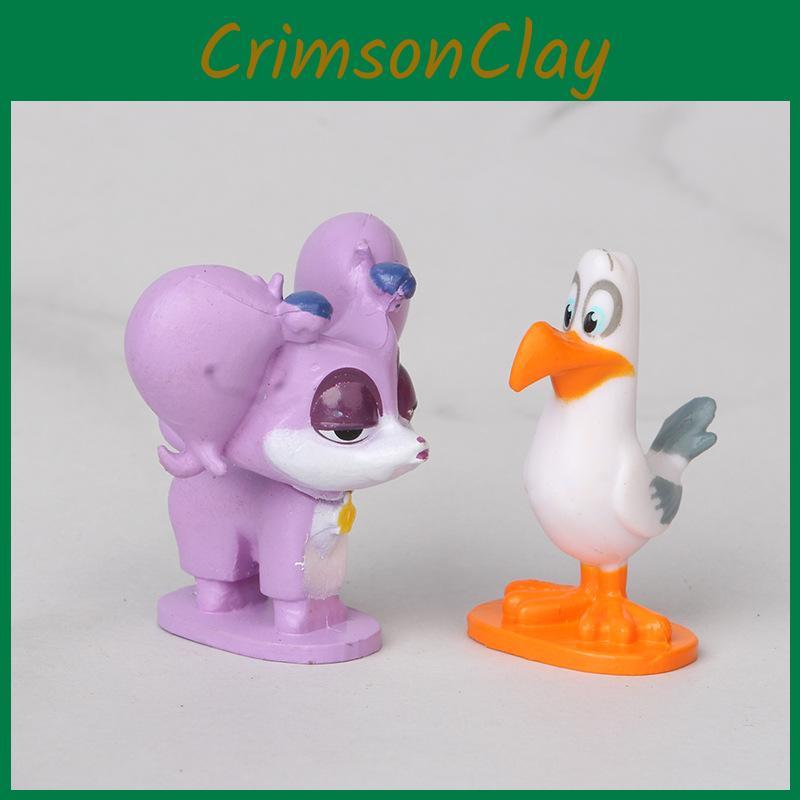 Charming Of Set 12 Pvc Puppy Figurines For Kids With Cute Designs And Colors