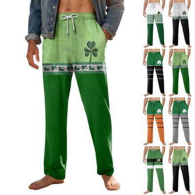 Men's Home Soft Pajama Pants Drawstring With Pockets Casual Sports Pants