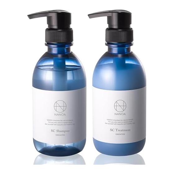 (NANOA) NANOA Shampoo Treatment Set Very popular among doctors Keratin Human Stem Cell Non-Silicon Amino Acid Shampoo Salon Shampoo Beauty Salon
