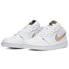 Air Jordan 1 Retro Low White Metallic Gold Women Sneakers CZ4776-100
