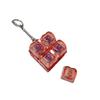 New 2/3/4 Keys Keyboard Keychain Transparent Key Button Finger Stress Relief Pass The Time Clicker Adult