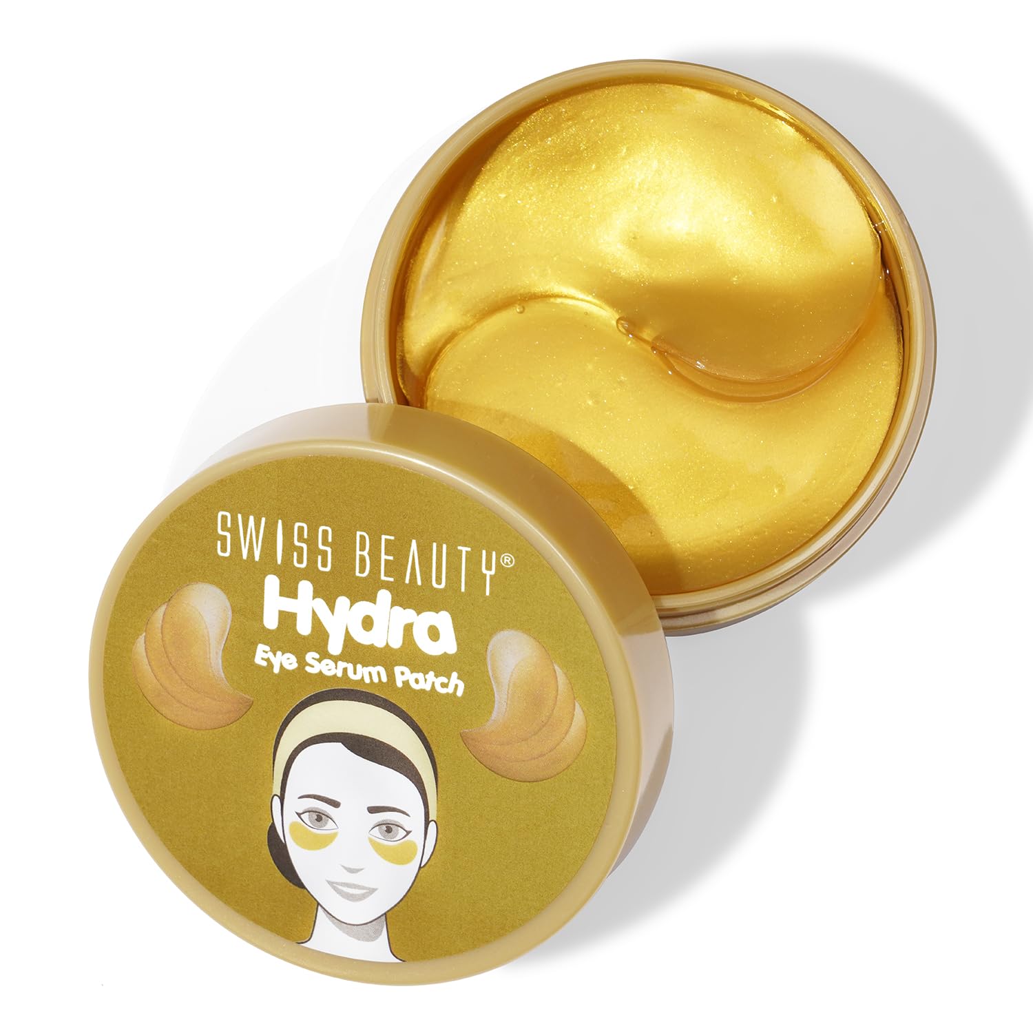 Aloe Vera Hydra Anti Wrinkle Eye Serum Patch | Treats Dark Circles, Fine Lines And Wrinkles | Enriched With Collagen - 02 Gold, 60 Pcs 60 Pcs золотой
