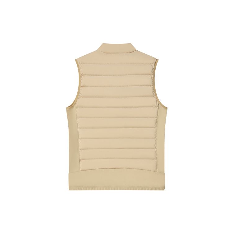 FILA Solid Color Lightweight Casual Down Vest Men vests Brown F11M248912F-BN