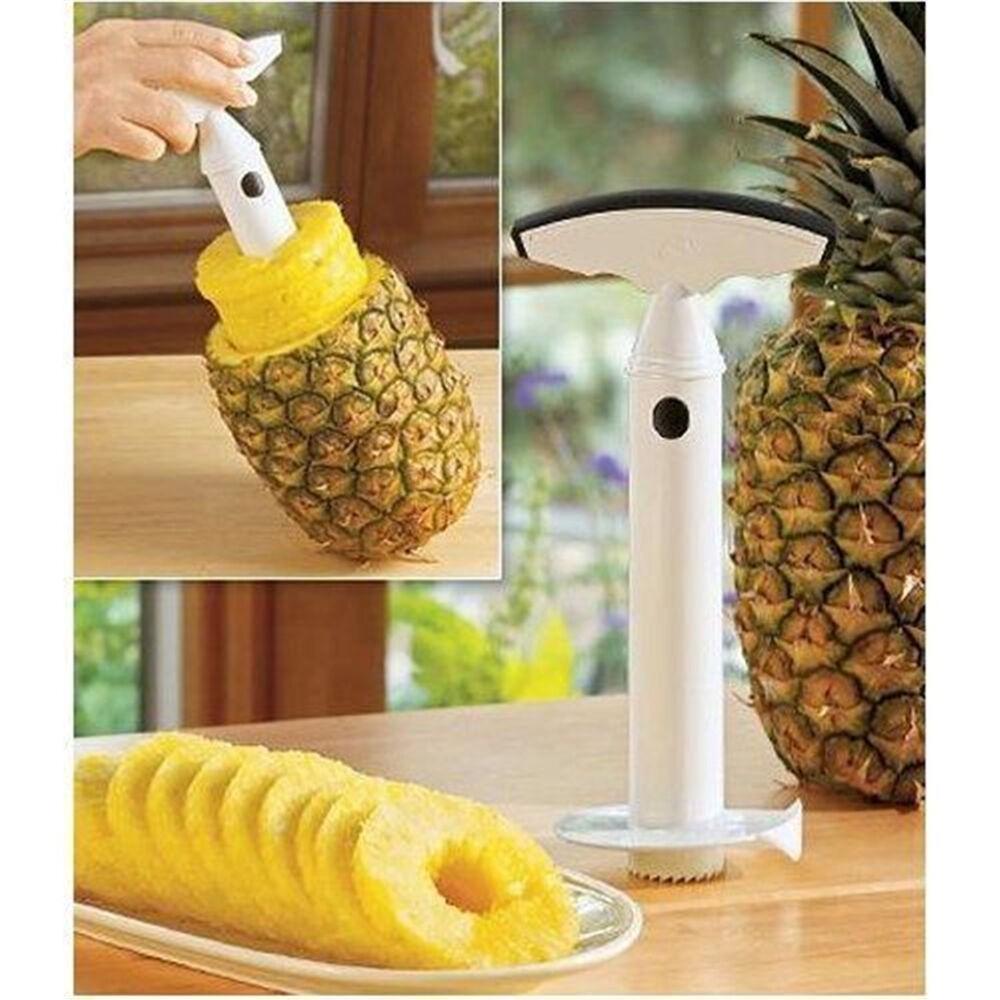Superior Stainless Fruit Pineapple Corer Slicer Peeler Cutter Parer Kitchen Tool