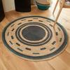 Malakite Jute Rug Round 120 Cm Black/Natural