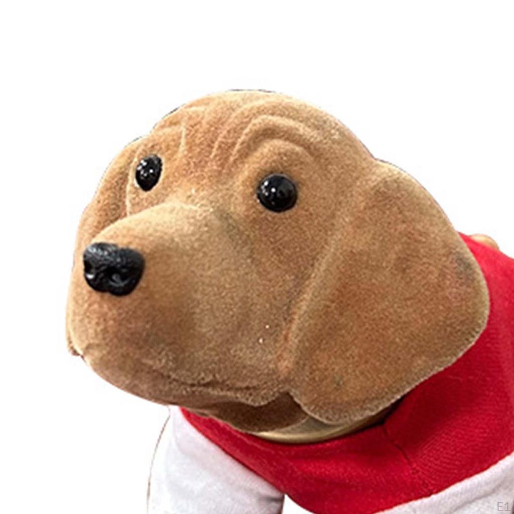 Adorable Car Dashboard Nodding Pup Figurine