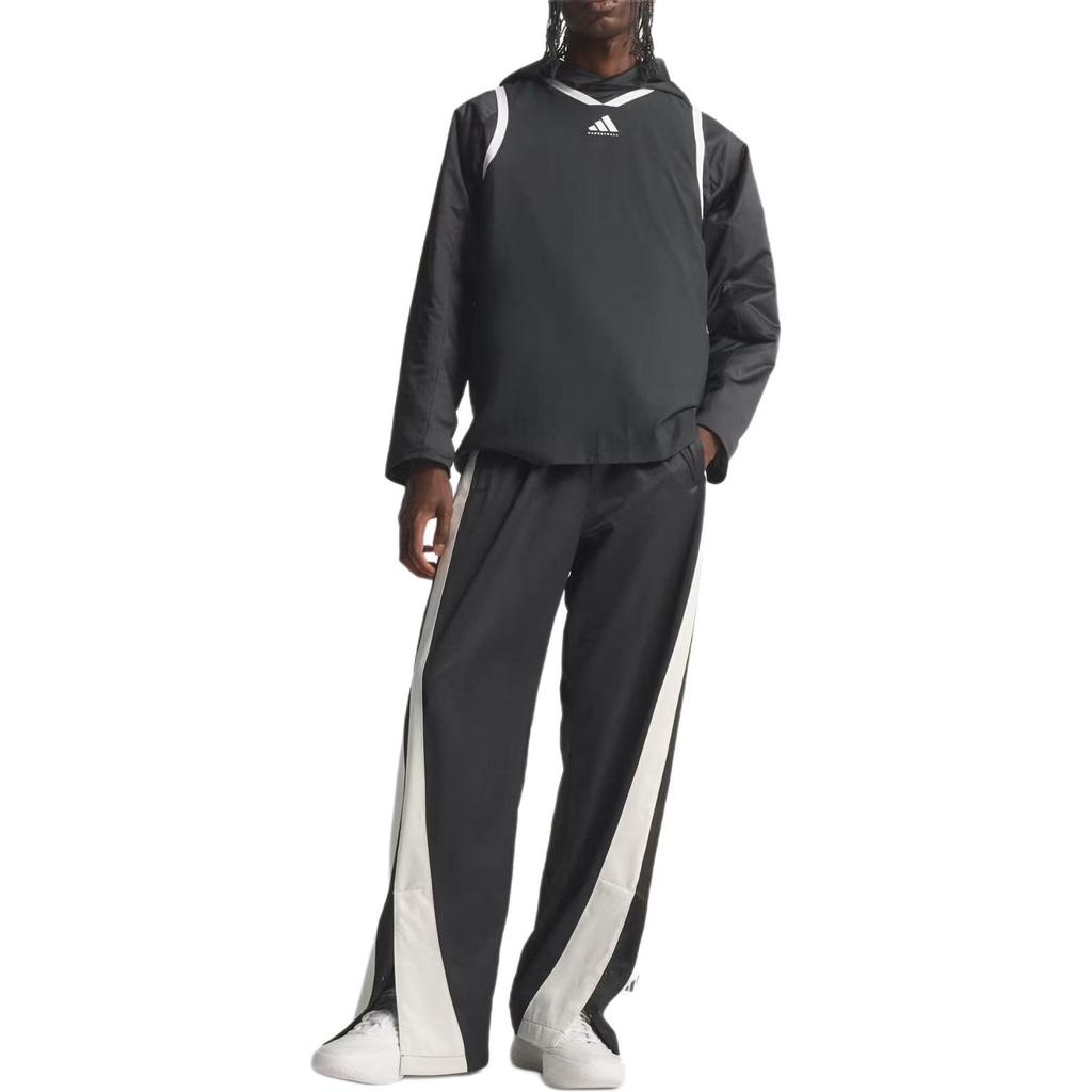 adidas Luxe Lace-Up Loose Comfortable Versatile Casual Pants Unisex Pants JL6885