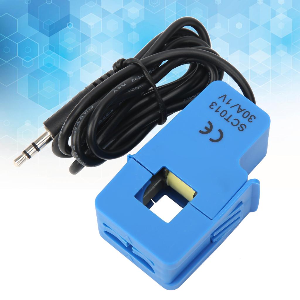 Spyttsensor transformatorklemme Strømtransformasjon ABS-komponenter SCT013-030 30A
