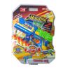 Manual Dart Blaster Toy Gun with 5 Soft Darts Easy Operate Colorful Educational Toy Pistol Outdoor Shooting Practice Sports Toy