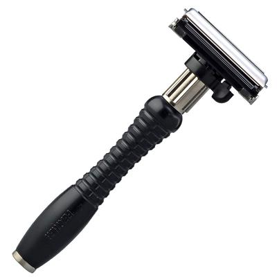 FEATHER Double-Edged Adjustable Razor Holder with 2 High-Stainless Steel Blades - Premium Men's Razor Made In Japan