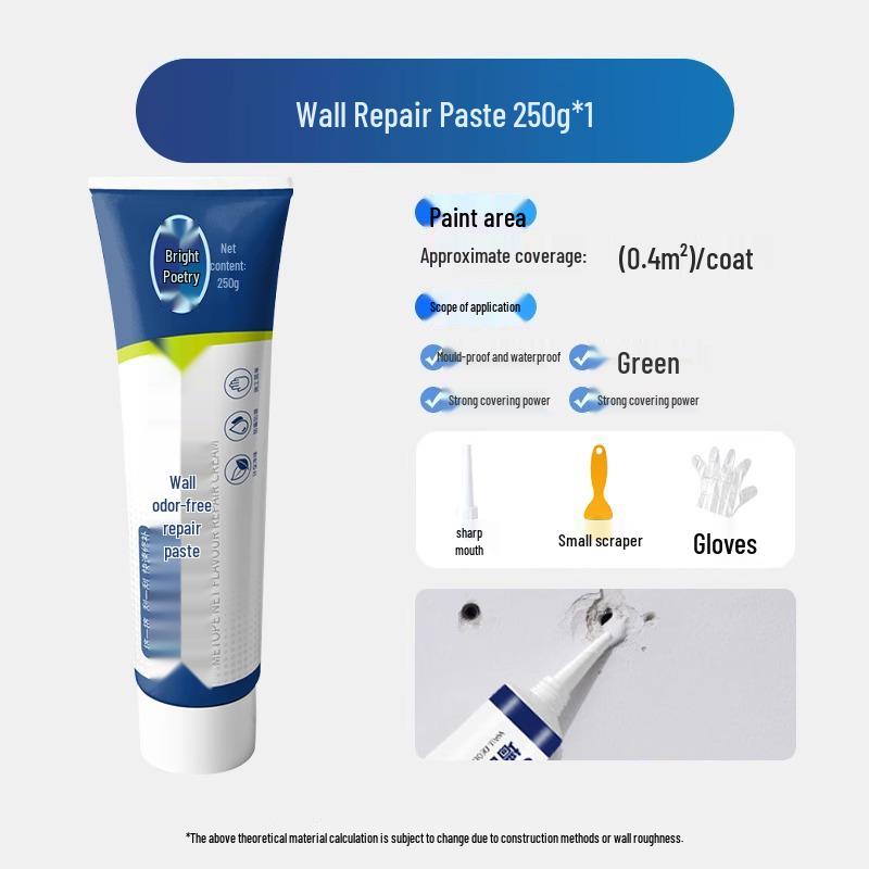 

Newcomer 0.57: Wall Repair Paste, Mold Resistant Sealant for Surface Repairs