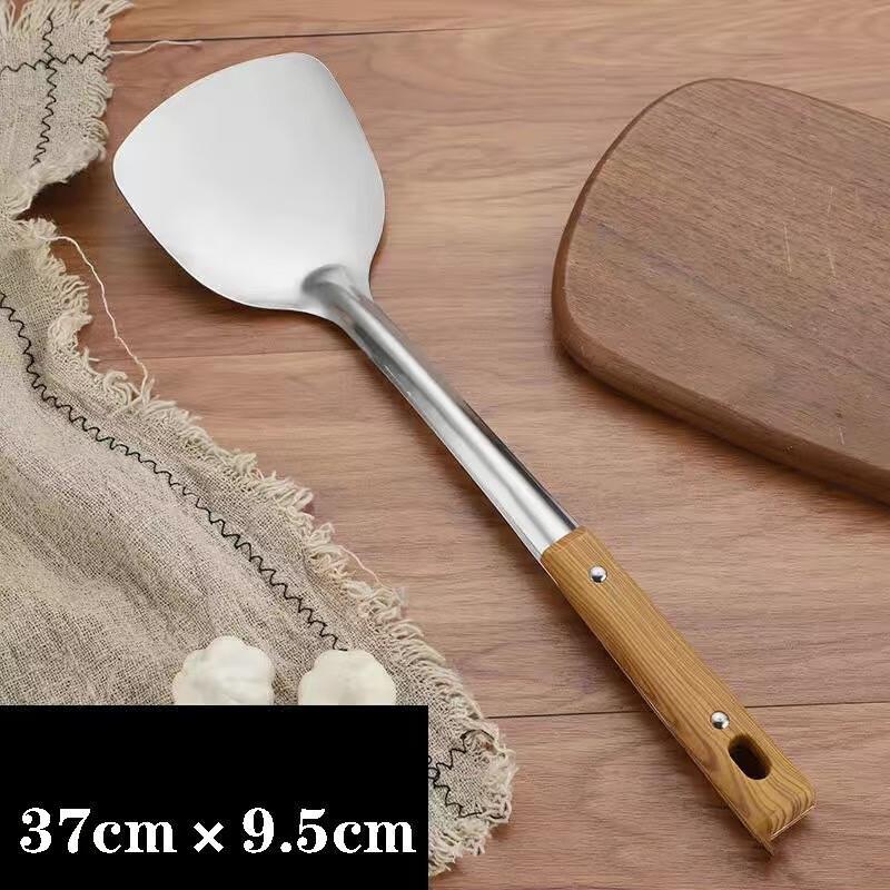 

Wutuo Stainless Steel Two-Rivet Wok Spatula
