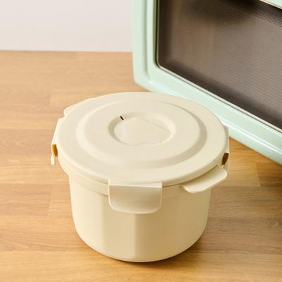 Yousheng Microwave Rice Cooker BPA-Free Safe Steamed Lunch Box 2-2.5 Cups Capacity Healthy Cooking Container