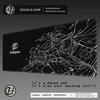 HYBXAXC Kurosun The Big Three Large Mouse Pad Samurai Gaming Mousepad Gamer Desktop Decoration Office Non-Slip Mat Keyboard Mat
