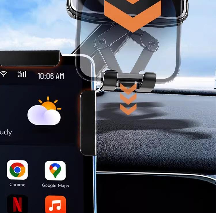 Anti-Shake Car Phone Holder for Center Console Screen In New Energy Vehicles