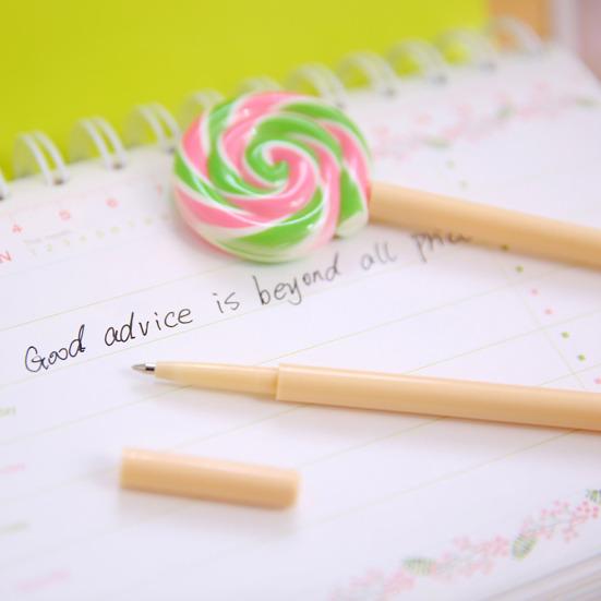 Ballpoint Pen Cute Candy-Shaped Writing Tool for Students Smooth Ink Pen Fun School Supply Creative Gift for