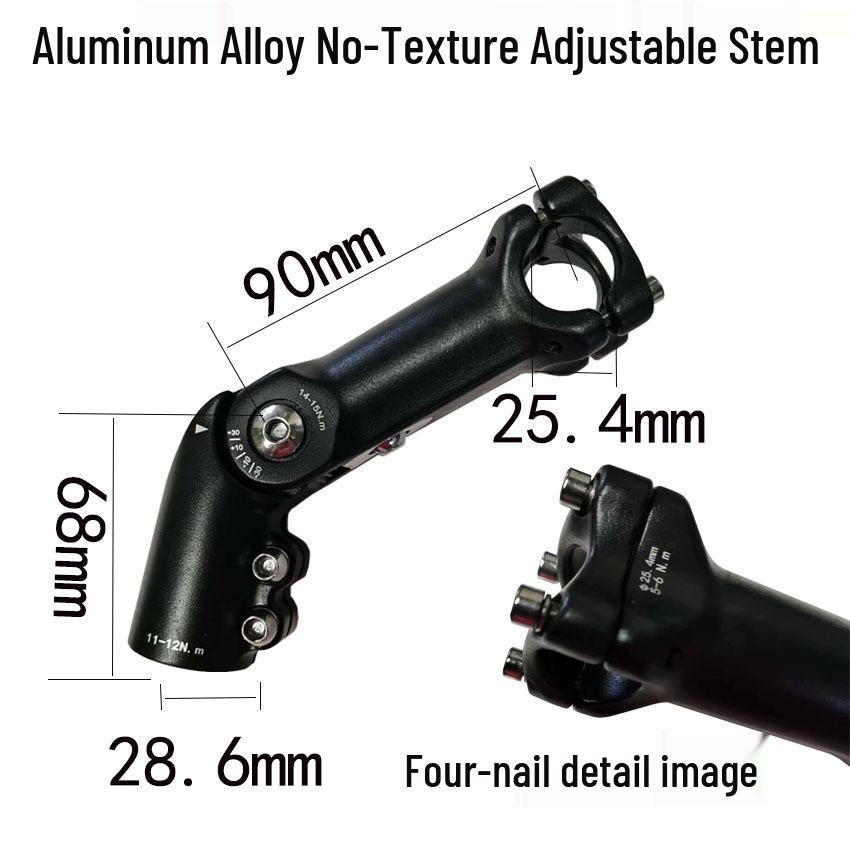 Aluminum Alloy Adjustable Stem Mountain Bike, Station Wagon 22.2/25.4/31.8
