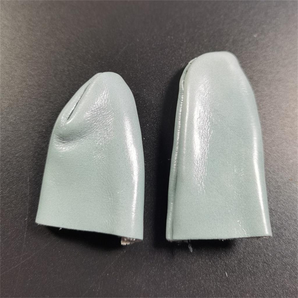 5 Zestawów/10 Zestawów Naparstek na Kciuk i Palec Wskazujący Trwały Skórzany Naparstek Ochraniacz na Palec Skórzane Nakładki na Palce do Szycia