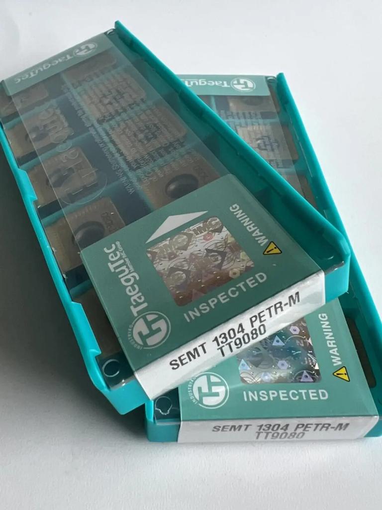 TaeguTec / SEMT1304PETR-M TT6080 /Original Genuine CNC Alloy Blade 10 PCS