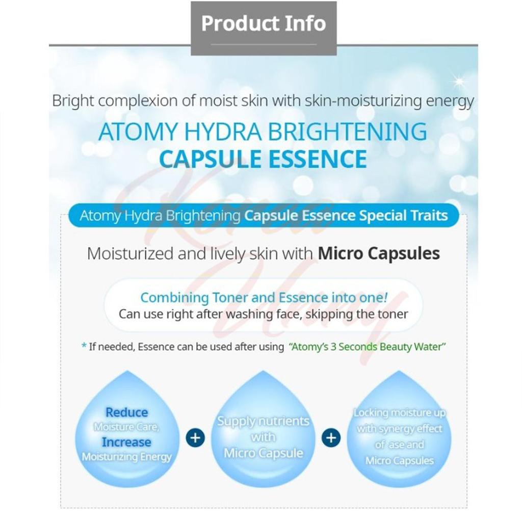 Atomy Hydra Brightening Kapselessenz 130 ml