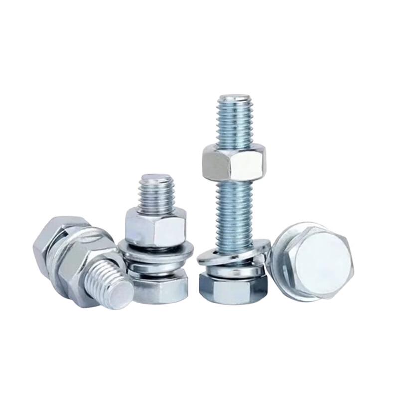FFY M6x25 304 Stainless Steel Hex Bolt Set with Washers & Nut