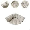2-in-1 Katzenbett und Tunnel Interaktives Spielzeug Schlaf-Spiel-Hütte mit Spielball für