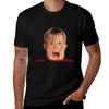 Classic Kevin Mccallister Home Alone Holiday Humor Tshirt Retro Style Print Casual Top