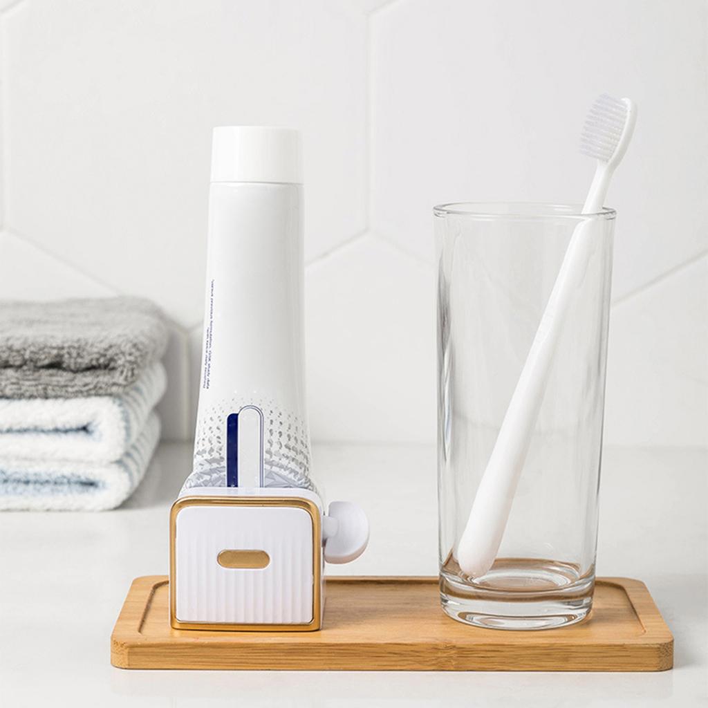 Wall-mounted Toothpaste Squeezer Hand Cream Cleanser Squeezer Lazy Squeeze Toothpaste Holder Home Bathroom Accessories