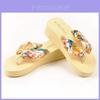 Bohemia Stylish Floral Beach Sandals Wedge Platform Slippers Flops Flip