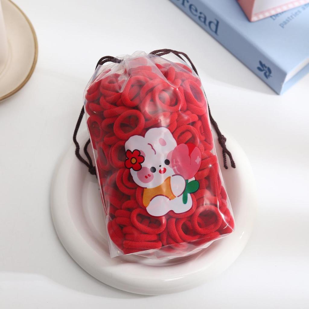 Small 2023 Baby Hair Ring: Cute Rubber Band Hair Accessories for Girls
