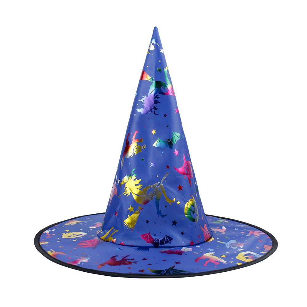 Light-Up Spiderweb Witch Hat Halloween Decoration