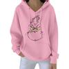 Women's Christmas  Hoodie Funny Cute Christmas Holiday Sweatshirt Pullover