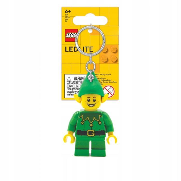 Porte-clés Lampe Torche LEGO Figurine Elfe Verte LGL-KE181