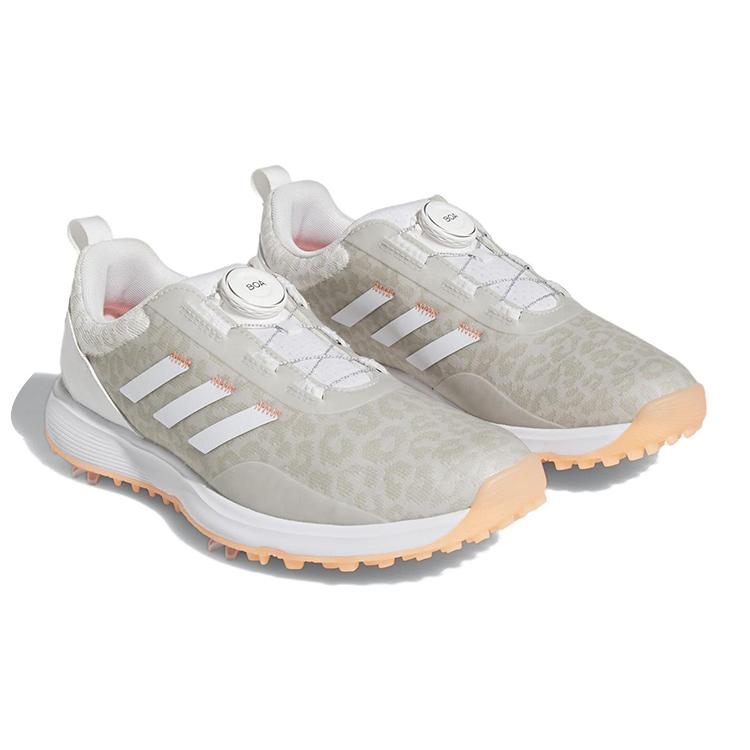 Adidas S2G Boa Spiked Golf Cloud White Coral Fusion Women's GV9434