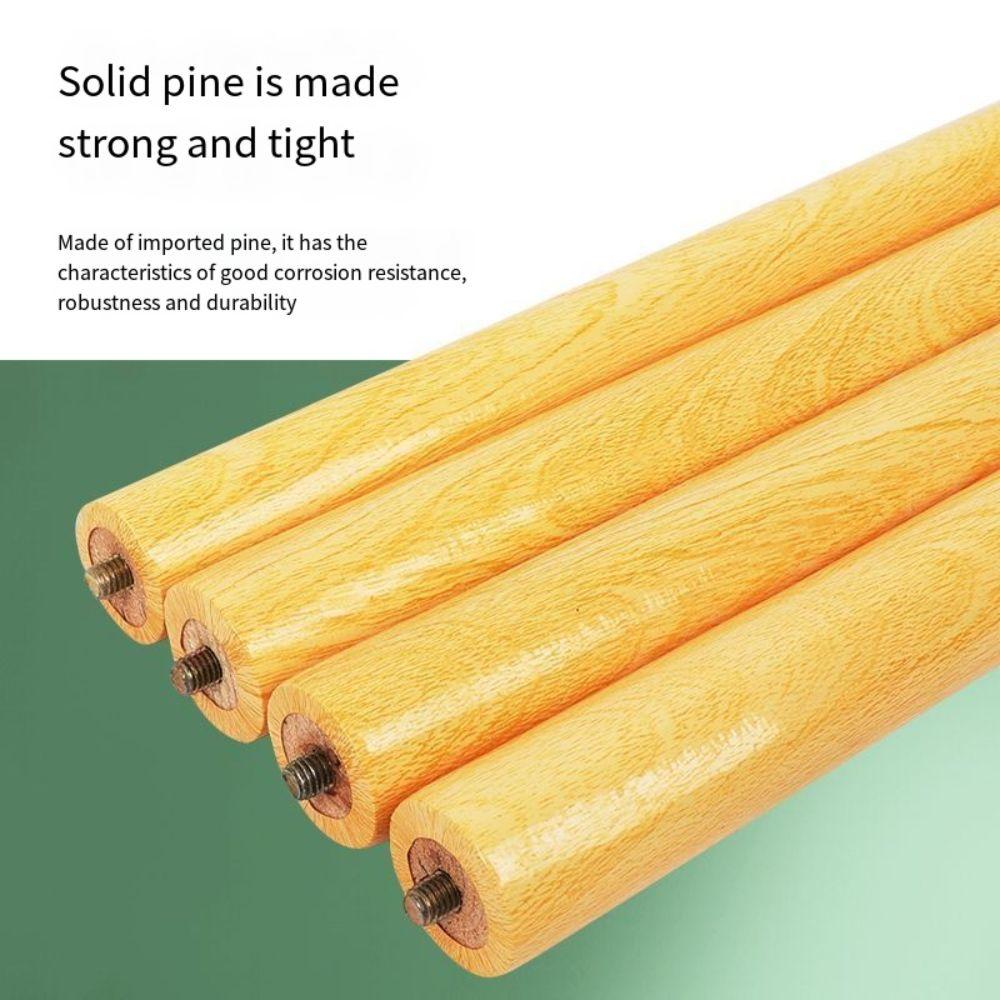 4Pcs 30-60cm Solid Wood Furniture Legs DIY Cabinet Legs Coffee Table Legs Furniture Accessories