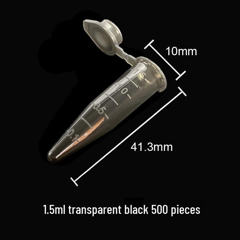 1,5 ml konische Zentrifugenröhrchen mit Skala und Verschluss, sortierte Farben, 500 Stück/Packung.
