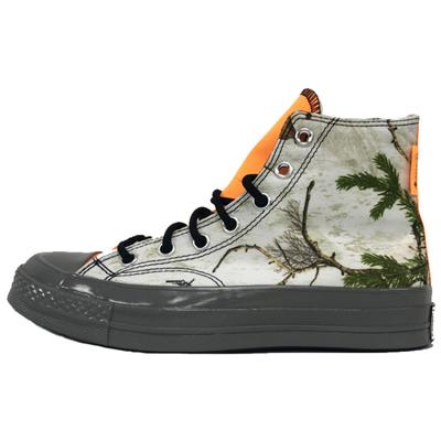 1970s Chuck Taylor All Star Gore-Tex Casual & Fashion High Top Canvas Unisex White Camouflage 169365C