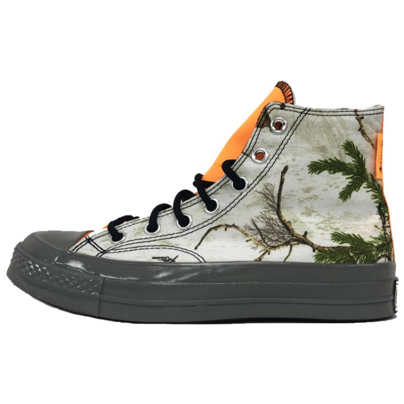 Converse 1970s Chuck Taylor All Star Gore-Tex Casual & Fashion High Top Canvas Unisex White Camouflage