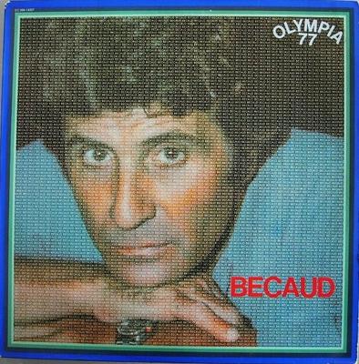 LP Record GILBERT BÉCAUD - Olympia 77 2C06614507 Pathé 1977 France Pop Used