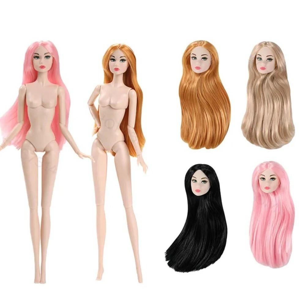 Joints Movable DIY Dress Up Toy 1/6 BJD Figure Body European Fashion Supermodel Nude Doll  DIY Play